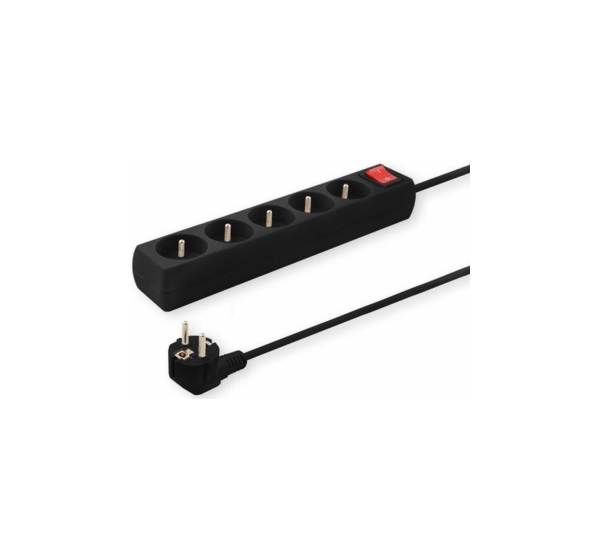 Pagarinātājs Savio Power Strip 5-way 5m