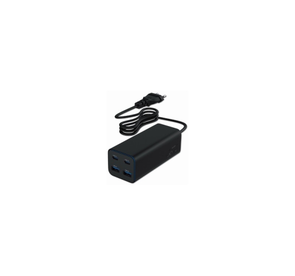 Lādētājs Gembird Universal USB charger 4-port 100W GaN
