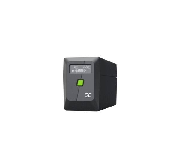 Nepārtrauktas barošanas bloks Green Cell PowerProof LCD UPS 650VA 360W