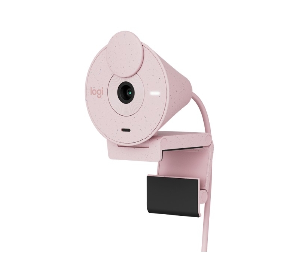LOGITECH Brio 300 Full HD webcam - ROSE - USB-C