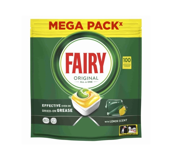 FAIRY Original trauku mazgāšanas kapsulas, 100 gab.