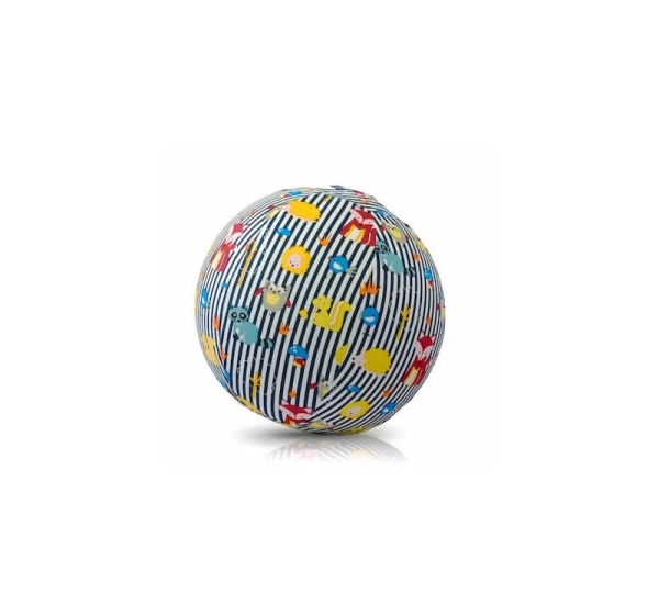 Bubabloon lateksa balons ar auduma pārvalku, Animal Stripes Blue
