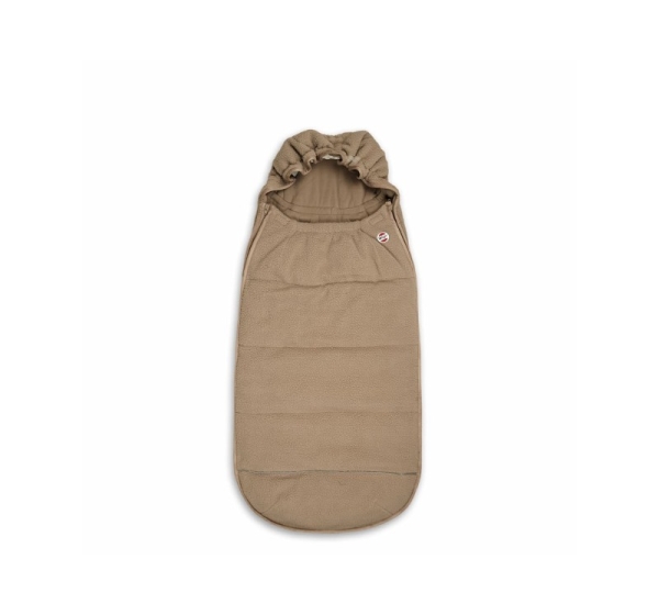 Lodger Mini BunkerTeddy vissezonas guļammaiss autokrēsliņiem, Beige