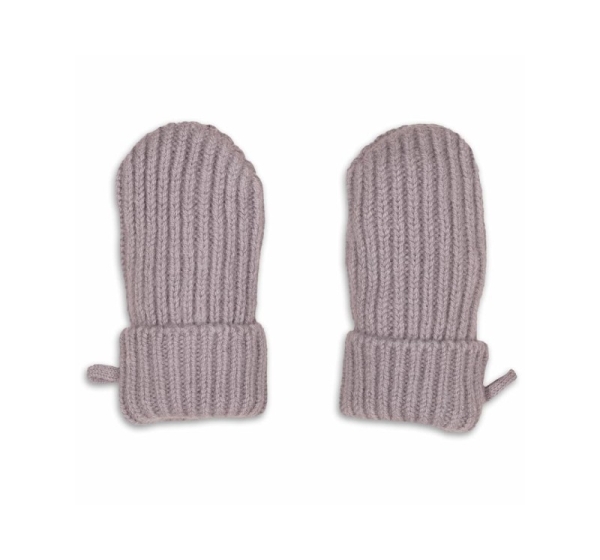 Lodger Mittens Merino vilnas bērnu cimdiņi, Rose, 0-12m