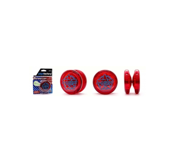 YoYoFactory YO-YO SPINSTRAR iesācējiem/ar iemaņām, sarkans