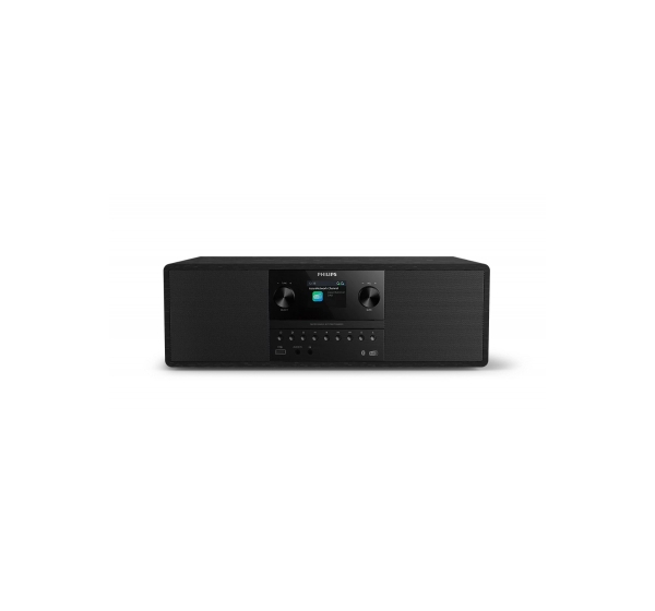 PHILIPS Mikro mūzikas sistēma ar Bluetooth, DAB+/FM radio, CD/USB, melna