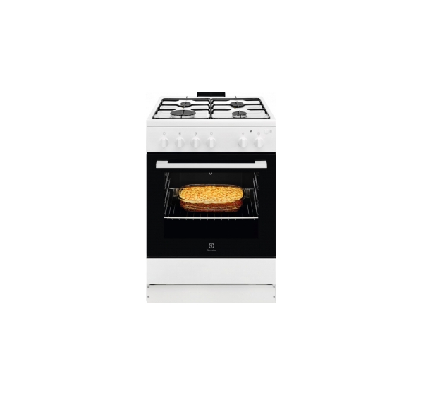 Electrolux gāzes plīts ar gāzes cepeškrāsni, 60cm