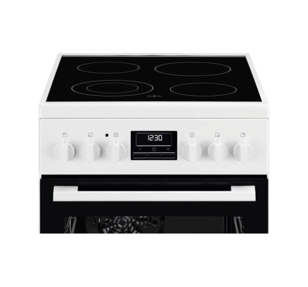 Electrolux 500 SurroundCook elektriskā plīts ar elektrisko cepeškrāsni, balta, 50cm