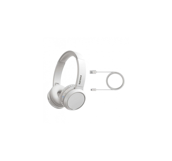PHILIPS austiņas On-Ear ar Bluetooth, baltas