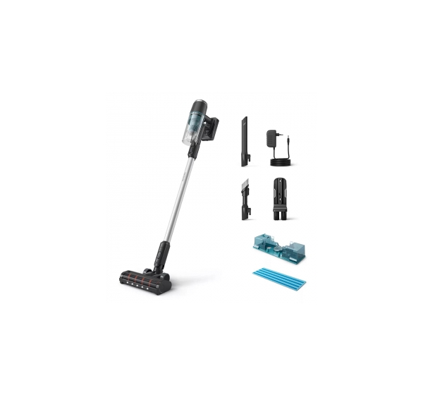 PHILIPS 3000 series bezvada spieķa tipa putekļsūcējs, pelēks