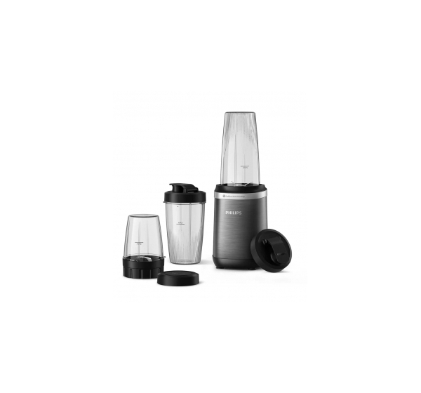 PHILIPS 5000 Series blenderis, 1000W, melns (kompl. 3 krūzes)