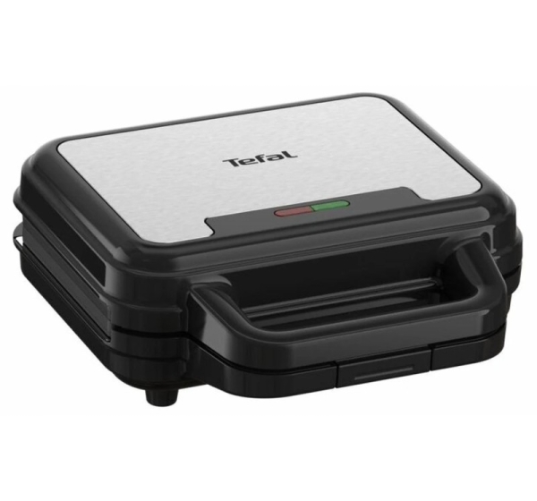 TEFAL sviestmaižu tosteris UltraCompact 3in1, melns/pelēks