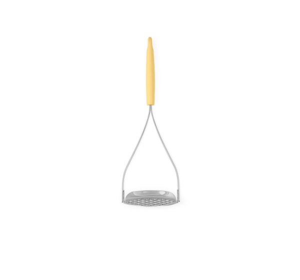 BRABANTIA Kartupeļu stampa un karote, Vanilla Yellow