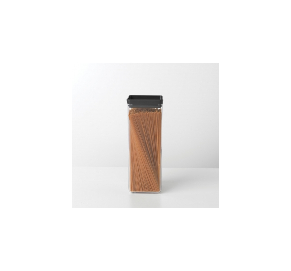 BRABANTIA kārba kantaina 2,5L, dark grey