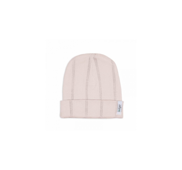 Lodger Beanie Pointelle bērnu cepurīte, Powder, 0-6 mēn.
