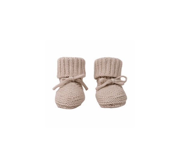 Lodger Slipper Knit čībiņas, Birch, 0-6m