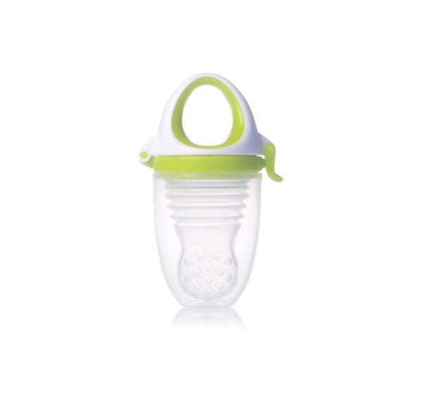 Kidsme Food Feeder Plus bērna ēdināšanas ierīce no 6 mēn, Lime