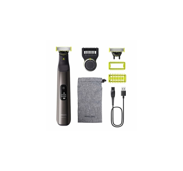 PHILIPS OneBlade Pro 360 skuveklis 20mm seja+ ķermenis, hroma