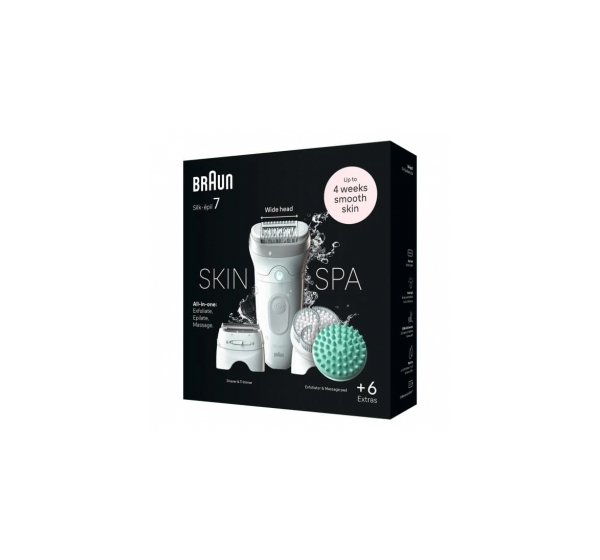 BRAUN 7 SkinSpa epilators