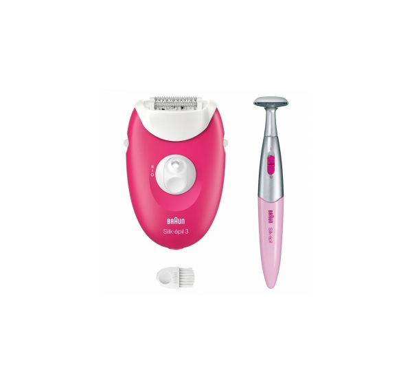 BRAUN Silk 3 epilators ar bikini trimmeri