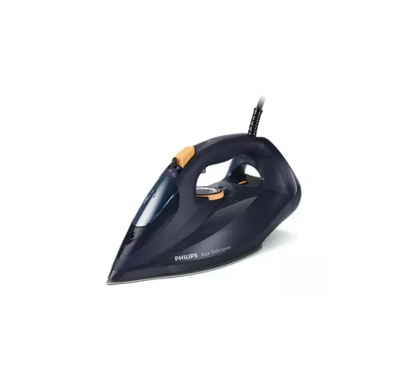 PHILIPS 7000  sērijas Tvaika gludeklis, zila/dzeltena