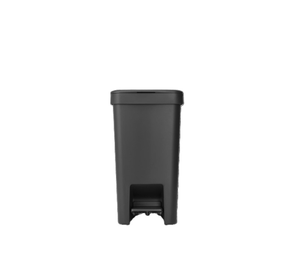 BRABANTIA atkritumu tvertne ar pedāli StepUp,16 l, Dark Grey