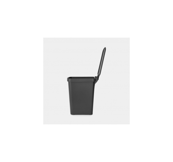 BRABANTIA atkritumu tvertne ar pedāli StepUp,25 l, Dark Grey