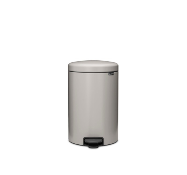 BRABANTIA atkritumu tvertne ar pedāli NewIcon, 20 l, Soft Grey