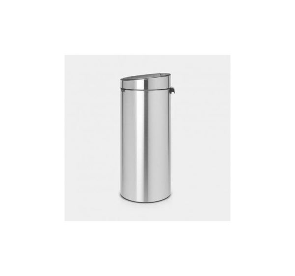 BRABANTIA aktritumu  tvertne Touch Bin 30l, Matt steel