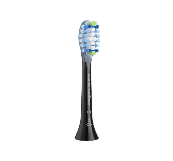 Sonicare C3 Premium Plaque Defence zobu birstes uzgalis (2gab) melns