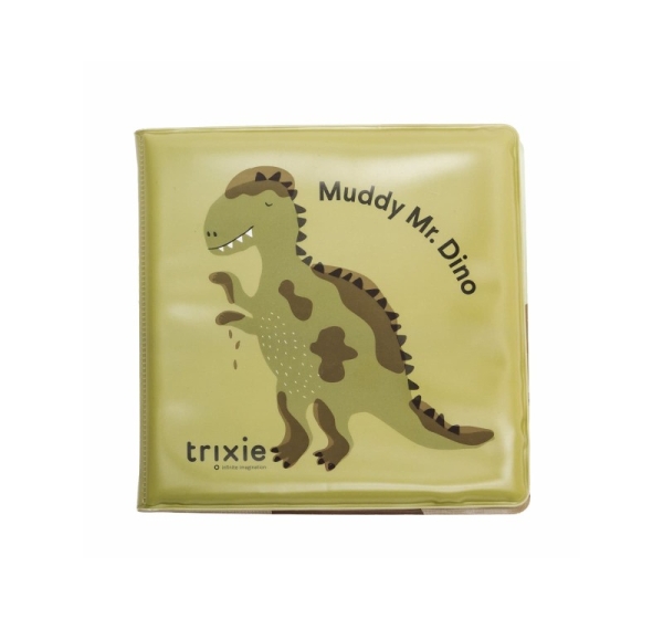 Trixie vannas rotaļlieta, grāmata, dinozaurs, 6m+