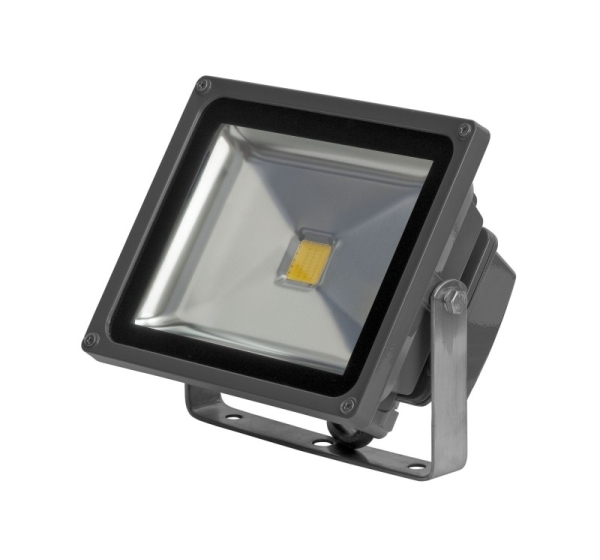 ElectroBase ® Bousval Électrique™ LED prožektors 20W, 3000K, IP65, Pelēks