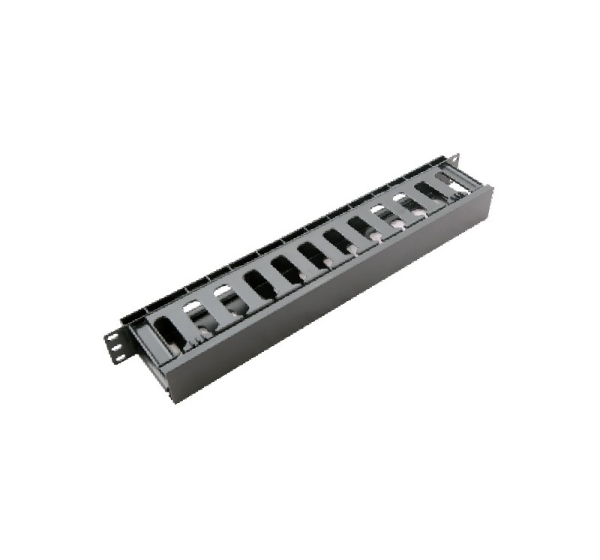 ProBase™ 1U Cable organizer/ with plastic cover