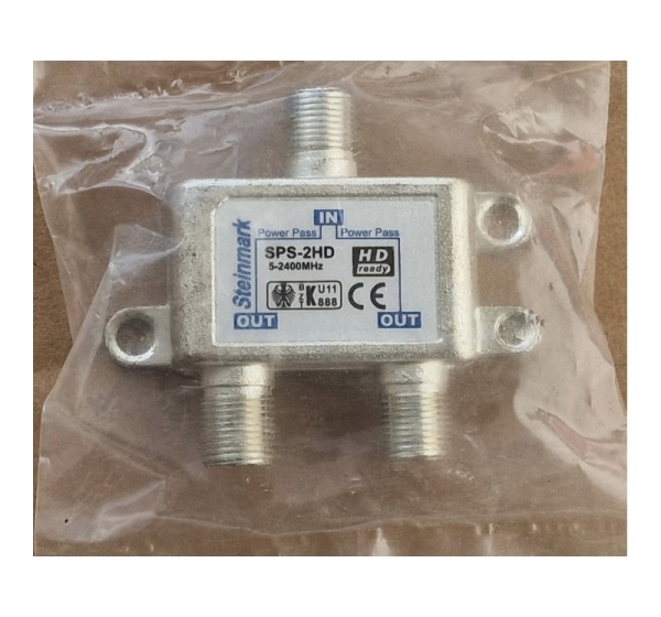 ElectroBase ® Spliteris TV-SAT / 1-2/ 5-2400MHz