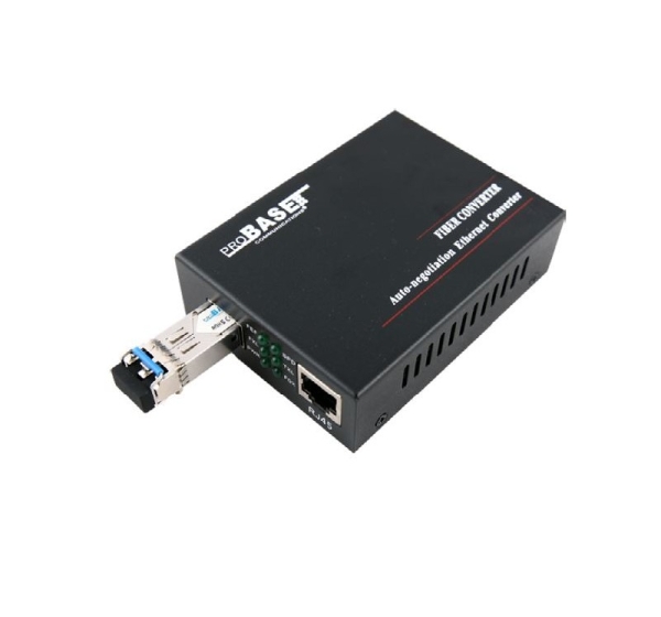 ElectroBase ® Media konvertors/ SFP port/ 1000M
