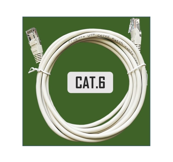 ElectroBase ® Patch cord | Patch Kabelis | Patch cable | 3m | CAT6 | UTP | 3 m | ElectroBase ®