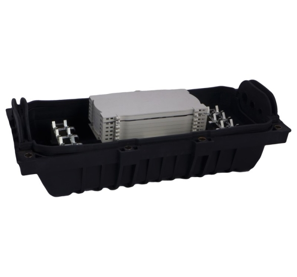 ElectroBase ® Horizontāla Optisko kabeļu uzmava (mufta) 144 optiskajām šķiedrām