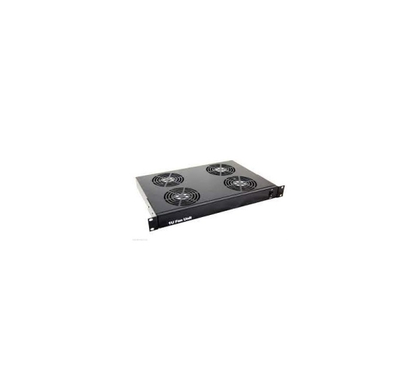 ProBase™ 1U četru ventilatoru bloks 19" komutācijas skapim