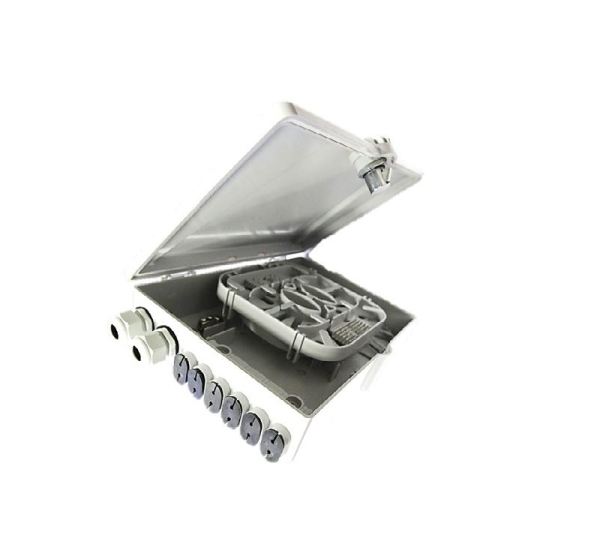 ElectroBase ® Plastmasas sadales kārba optikai 24 šķiedras