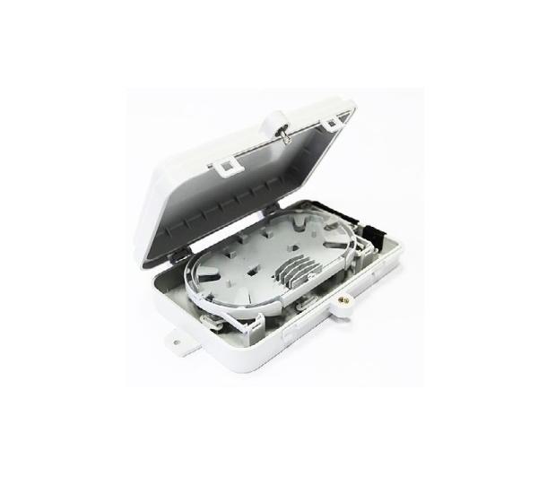 ElectroBase ® Plastmasas sadales kārba optikai, 4 šķiedras