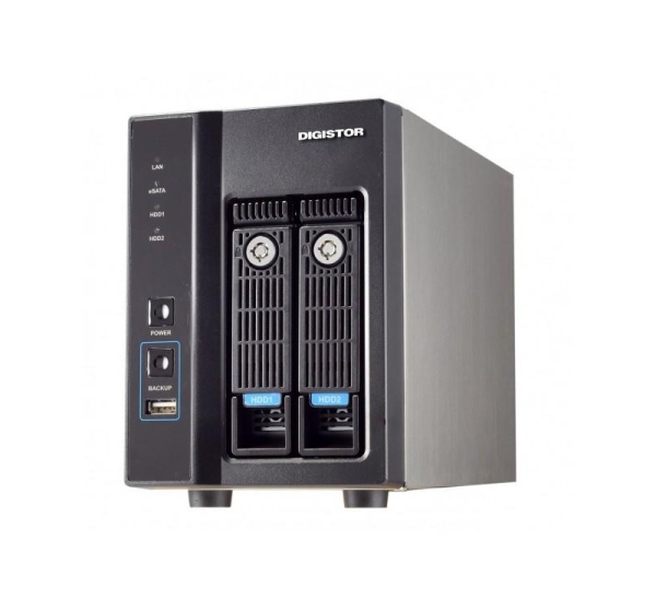 ElectroBase ® 5 kanālu ieraksta ierīce 2 bay Network Attached Storage