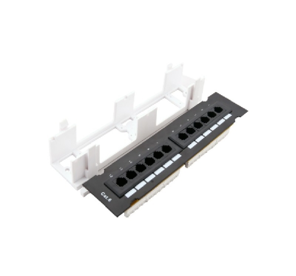 NORDMARK™ Komutācijas panelis CAT6 UTP 10" 12 porti (Patch panel)