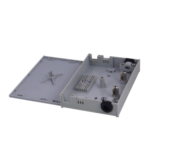 ElectroBase ® Plastmasas sadales kārba optikai, 12 šķiedras