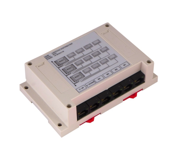 ElectroBase ® Namruņa (domofona) vertikāls sadales bloks 145*90*40mm