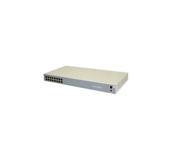ElectroBase ® 8 ports 10/100Mbps POE switch,25.5W,13inch,100m