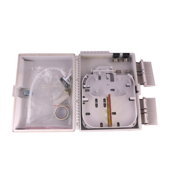 ElectroBase ® Plastmasas sadales kārba optikai 16 portu izejas
