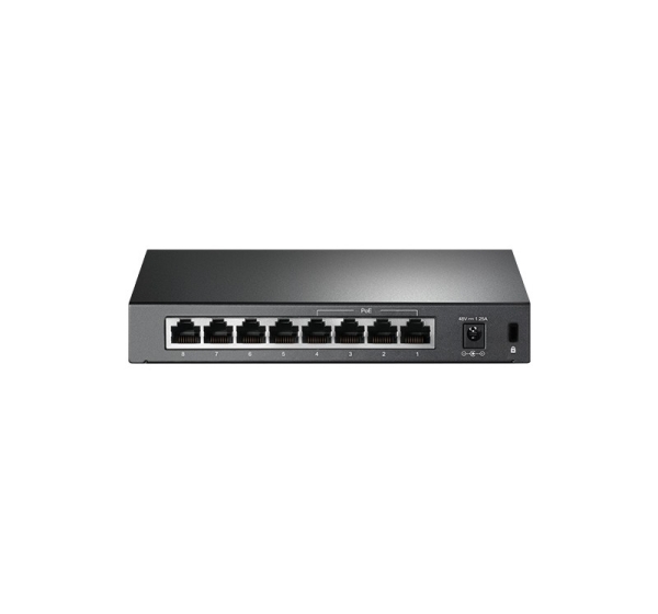 ElectroBase ® 8 porti 10/100Mbps 4 PoE portu komutators,15.4W,100m