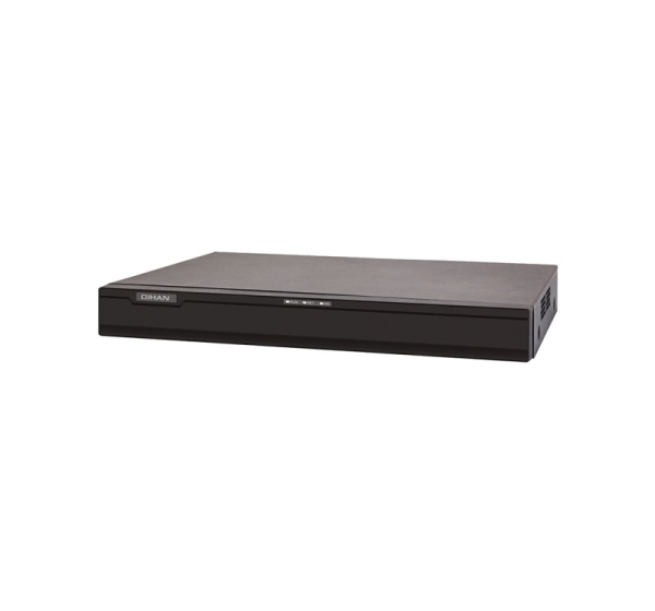 ElectroBase ® 8 Ch NVR, 6MP record,2 HDD,VGA,HDMI,Audio 1 Ch I/O, 8x100M PoE+