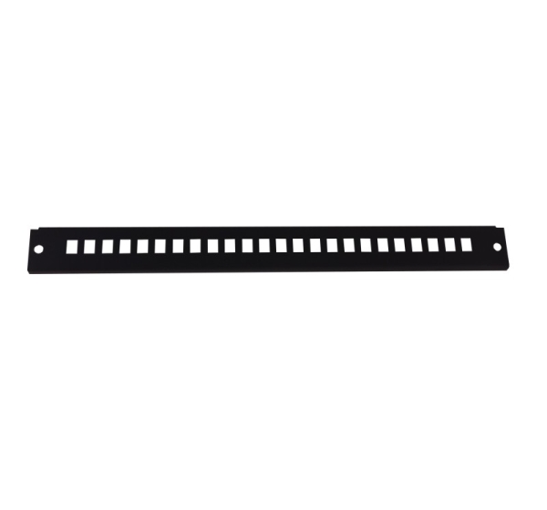 Bousval Électrique™ SC simplex adapter front plates for fixed FO-PPAN-24FX panel/ 24 ports