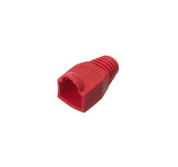 ElectroBase ® Uzmava RJ45 konektoram, sarkans